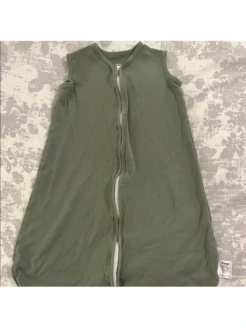 Bundle of Baby Sleeveless Zip Sleep Sack - Navy, Sage & Light Blue